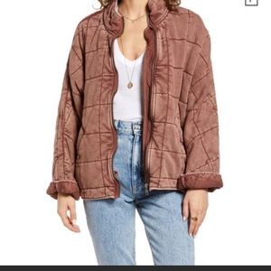 FREE PEOPLE
Dolman Sleeve Quilted Jacket L
